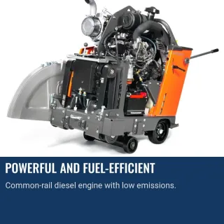 Husqvarna Floor Saw 5000 D | Walk-Behind Floor Saw