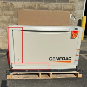 Generac 7291 26kW Guardian Generator with 200A SE Transfer Switch (Scratch & Dent) — Model/SKU 7291-SD24