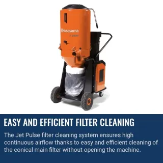 Husqvarna T 8600 Propane | Dust Extractor
