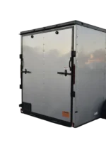 CY205 Cynergy 6×12 Enclosed Trailer SA Silver Blackout 81″
