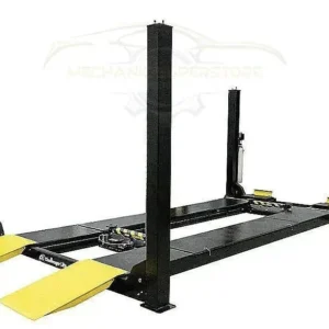 Challenger 4115XFO Ex-Length Open Front Flat Deck ALI 4 Post Lift 15,000 lbs