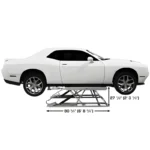 Atlas® 6PL Low Rise Scissor Lift 6,000 lbs