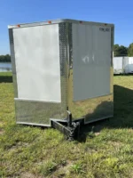 CY710 Cynergy 8.5×28 Enclosed Car Hauler 10K White