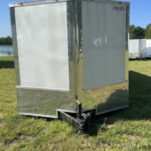 CY710 Cynergy 8.5×28 Enclosed Car Hauler 10K White