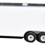 CY228 Cynergy 8.5×20 Enclosed Trailer TA 14K White