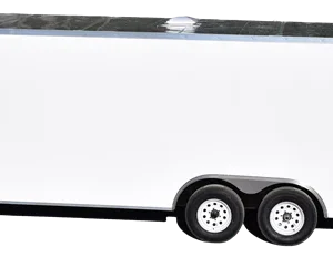 CY228 Cynergy 8.5×20 Enclosed Trailer TA 14K White