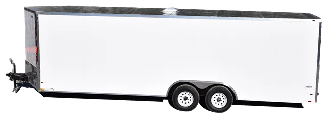 CY228 Cynergy 8.5×20 Enclosed Trailer TA 14K White CY228 Cynergy 8.5×20 Enclosed Trailer TA 14K White