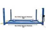 Atlas® 412A Commercial Grade 4 Post Alignment Lift 12,000 lbs