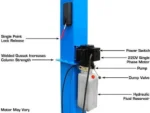 Atlas® BP-10000 Floor Baseplate 2 Post Car Lift 10,000 lbs