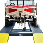 AMGO® Hydraulics 408-HPX 8,000 lbs Boat Storage Lift w/Wide Drive-Thru