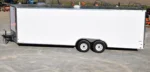 CY229 Cynergy 8.5×24 Enclosed Trailer TA 10K White