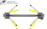BendPak 10AP-SRT Low-Ceiling Mid-Rise 2 Post Car Lift 10,000 lb. – New