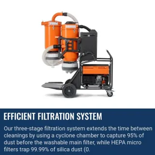 Husqvarna T 4000 GP Soff-Cut® | Dust Extractor