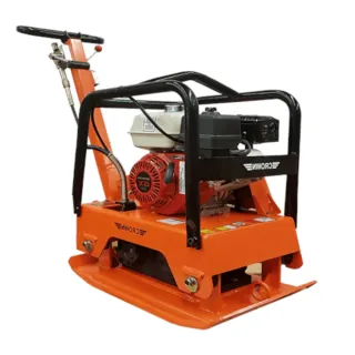 Crown Reversible Plate Compactor – Honda GX160 – 5.5 HP – 5,620 lbs/ft² W/ Free Vibration Impact Ironclad Gloves