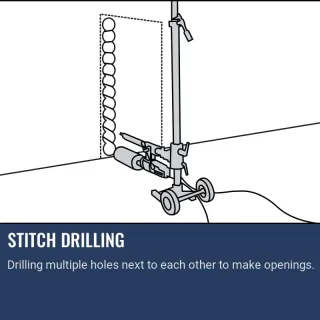 Husqvarna DMS 400 | Core Drill With Stand