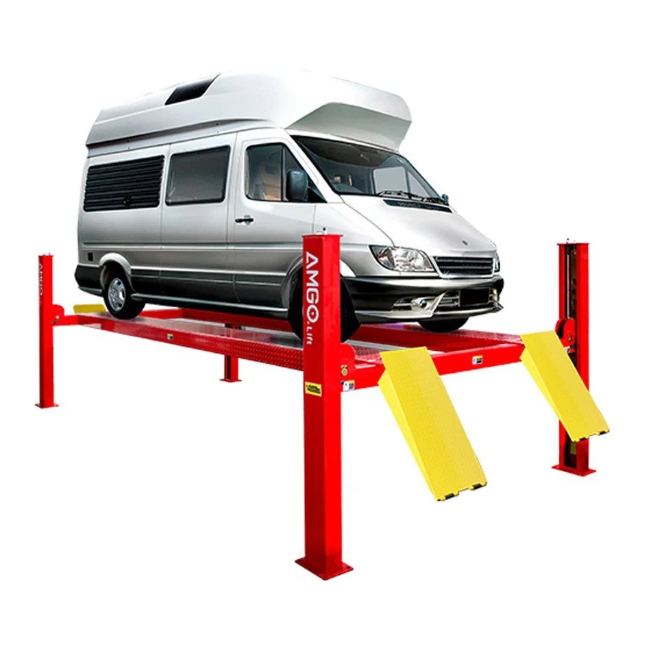 AMGO® Hydraulics PRO-14E Extended 4 Post Lift 14,000 lbs AMGO® Hydraulics PRO-14E Extended 4 Post Lift 14,000 lbs