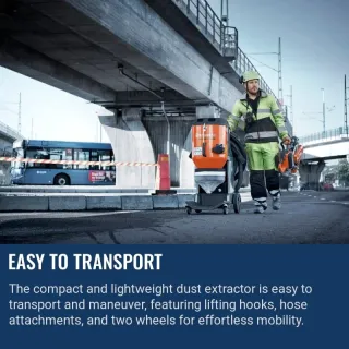 Husqvarna DE 120 H PACE | Dust Extractor