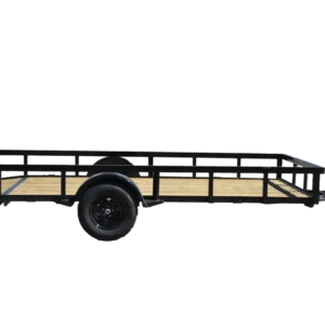 CA149 Caliber 7×14 Utility Trailer HD W/ Dove Tail & Tube Gate