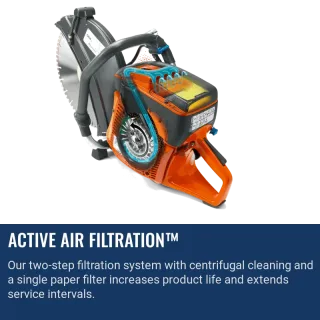 Husqvarna K1270 Rail Power Cutter – Gas