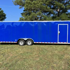 CY711 Cynergy 8.5×28 Enclosed Car Hauler 10K Blue