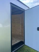 CY700 Cynergy 8.5×24 Enclosed Car Hauler 10K Silver Blackout