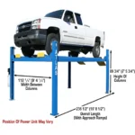 Atlas® 412 Commercial Grade 4 Post Lift 12,000 lbs