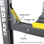 BendPak HDSO14-AX Extended Open Front ALI 4 Post Alignment Lift 14,000 lb – New Gray