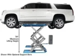 Atlas® SLP-9K Full-Rise Scissor Lift 9,000 lbs