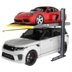 BendPak PL-6000DCX Wide 2-Post Parking Lift / Shared Columns 6,000 lbs