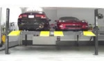 BendPak HD-9SWX Double-Wide 82″ Rise Storage/Parking Lift 9,000 lb – New Gray