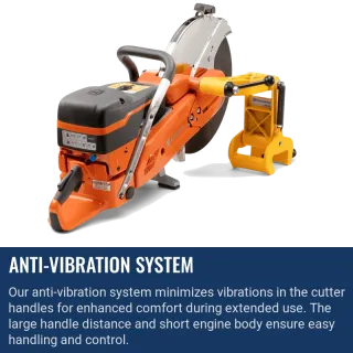 Husqvarna K1270 Rail Power Cutter – Gas