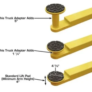 Atlas® 9KOH Symmetric/Asymmetric 2 Post Lift 9,000 lbs