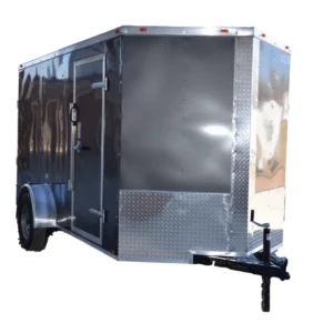CY206 Cynergy 6×12 Enclosed Trailer SA Silver