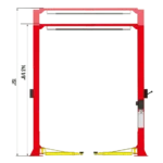 AMGO® Hydraulics OH-9 Super-Asymmetric® 2 Post Lift 9,000 lbs