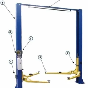 Auto Lift AL2-9K-ACX 9,000 lb. Asymmetric 2 Post Car Lifts