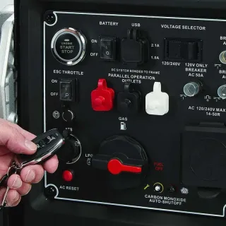 Powerhorse Inverter Generator | 10,500 Surge Watt | Dual Fuel | Electric Start