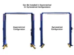 Atlas® Platinum PVL-10 ALI Certified Adj Height 2 Post Lift 10,000 lbs