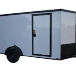 CY251 Cynergy 6×12 Enclosed Trailer SA White Blackout