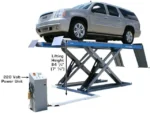 Atlas® 12AWFSL Commercial Grade Alignment Scissor Lift 12,000 lbs w/Wheels-Free System