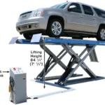 Atlas® 12AWFSL Commercial Grade Alignment Scissor Lift 12,000 lbs w/Wheels-Free System