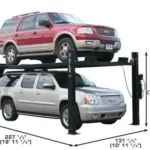 Atlas® Garage Pro 9000 Service/Parking 4 Post Lift 9,000 lbs