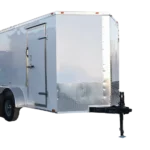 CY210 Cynergy 6×12 Enclosed Trailer TA White
