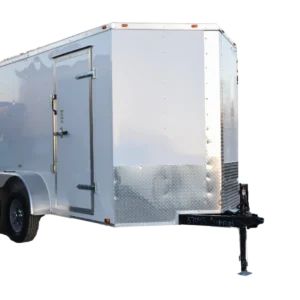 CY210 Cynergy 6×12 Enclosed Trailer TA White