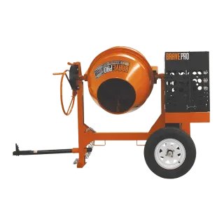 9 Cu Ft Cement Mixer | Brave | Steel Drum | Honda Gas | Towable