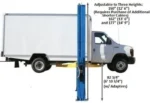 Atlas® PV15PX Adj Height Symmetric 2 Post Lift 15,000 lbs