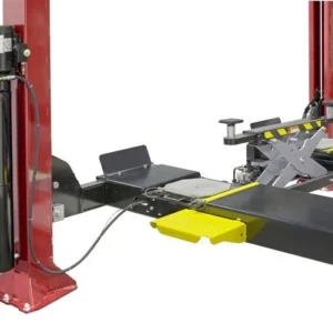 Challenger AR4115XAO Ex-Length Open Front 15,000 lbs 4 Post Alignment Rack Package – Black Only