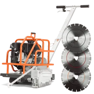Husqvarna Soff-Cut 150 Bundle w/ 3 Blades + No Taxes* + Free Shipping