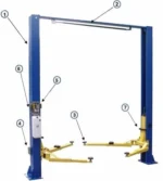 Auto Lift AL2-9K-SCX 9,000 lb. Symmetric 2 Post Car Lifts
