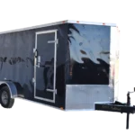 CY219 Cynergy 7×16 Enclosed Trailer TA Black