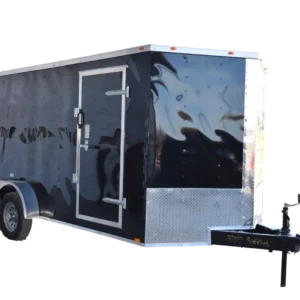 CY219 Cynergy 7×16 Enclosed Trailer TA Black